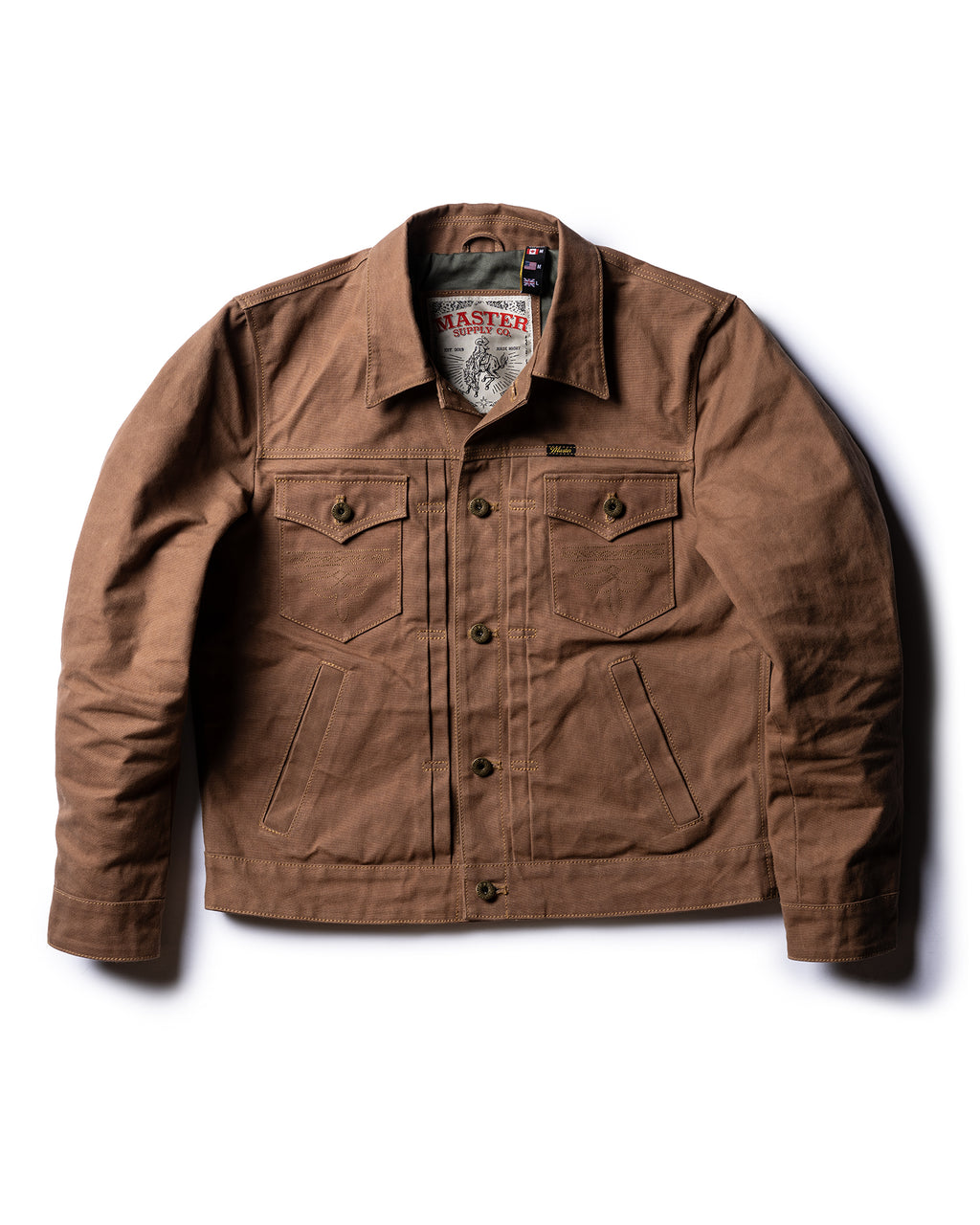 マンウィズ　ガウジャン　Mサイズ The Convoy: Waxed Canvas | Master Supply Co. Jacket