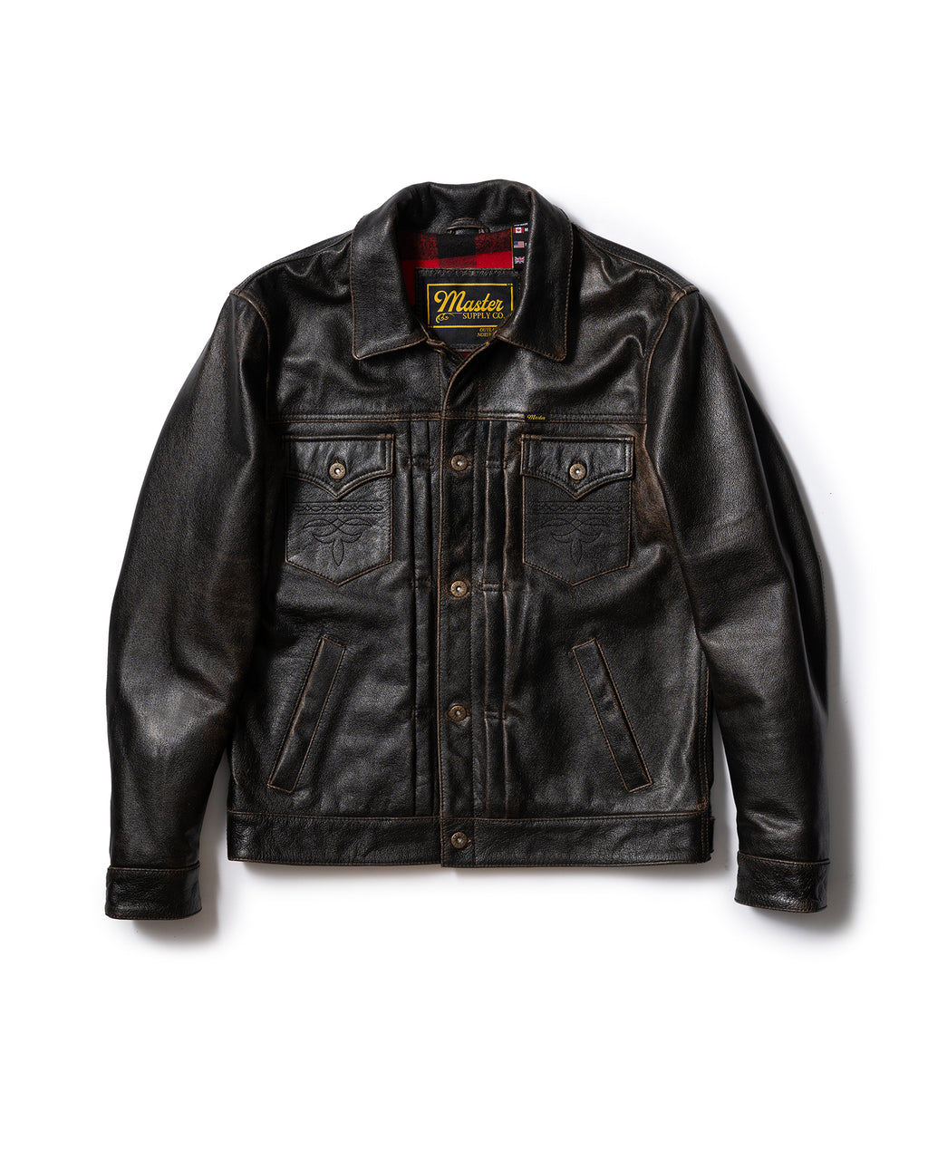 Convoy 224 by Master Supply Co. | Rugged Type-II Men's Leather Jacket