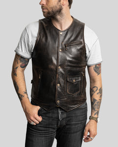 Shop Guardian Leather Vest | Master Supply Co.