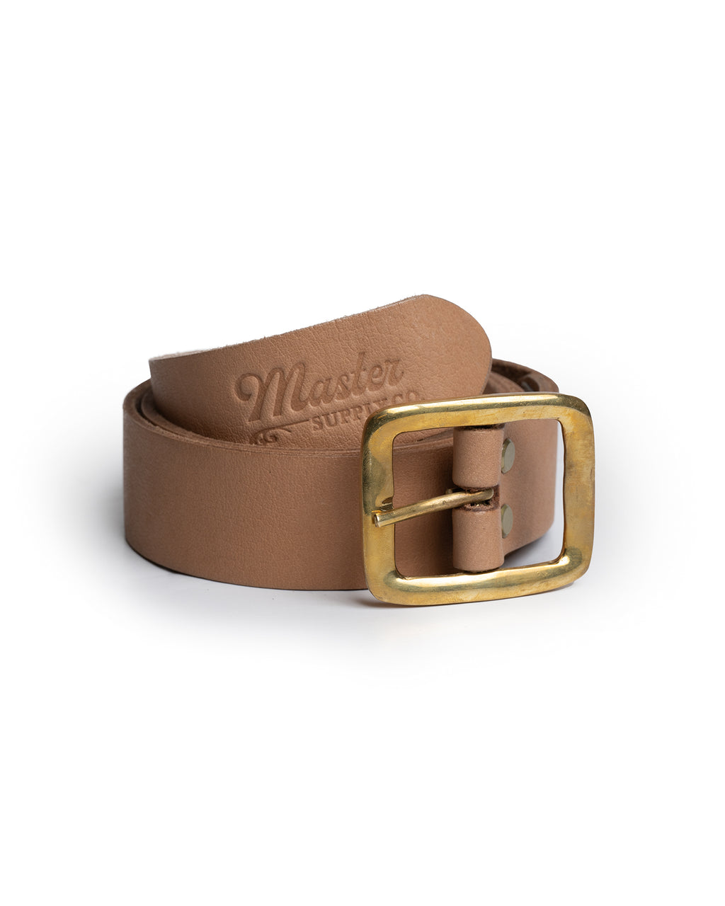 Leather Belt: Tan – Master Supply Co display picture 1