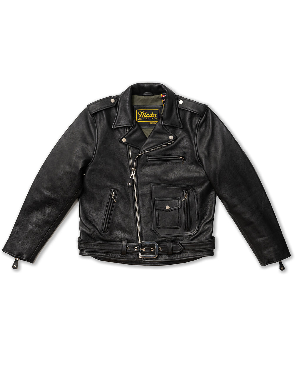 Chaqueta de cuero Nova Double Rider Master Supply