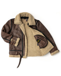 Grimshaw Rancher Brown Leather Jacket | Master Supply Co.