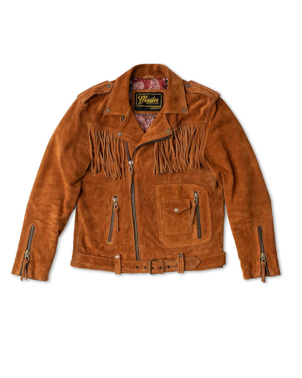 Shop Ranger Fringe Leather Jacket | Master Supply Co. Us/S
