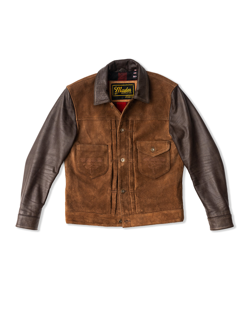 Master Supply Co. Rough out leather jacket