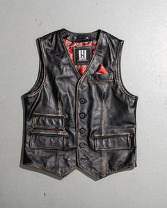 Shop Leather Outlaw Vest | Master Supply Co.