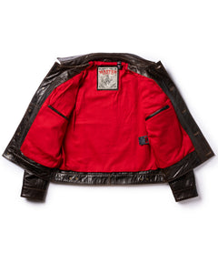 Men's Trucker Leather Jacket | The Convoy Rust by Master Supply Co.