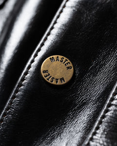 The Vanguard | Lined Chore-Style Leather Jacket | Master Supply Co.