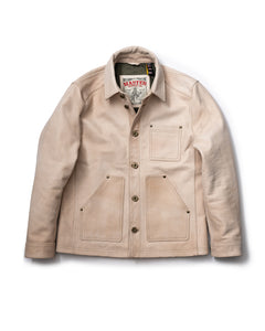 The Field Jacket: Natural Natural Chore-Style Leather Jacket