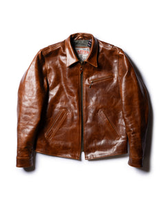 The Bonneville: Burnt Sienna | Master Supply Co. Leather Jacket