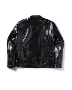 The Vanguard | Lined Chore-Style Leather Jacket | Master Supply Co.