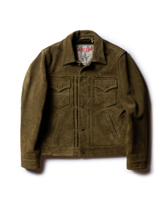 Convoy: Olive | Men's Leather Jacket by Master Supply Co.