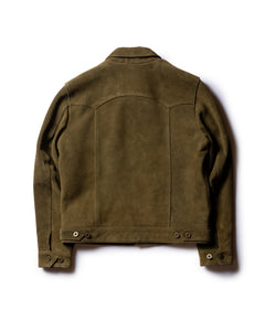 Convoy: Olive | Men's Leather Jacket by Master Supply Co.