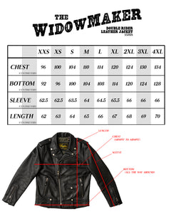 Size Chart Motorcycle Jacket Sleeve Length Motorbike Jacket Rst