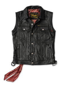 Piston Leather Mesh Riding Jacket | Master Supply Co.