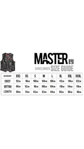 Master Supply Co Gunslinger Leather Vest Size Chart